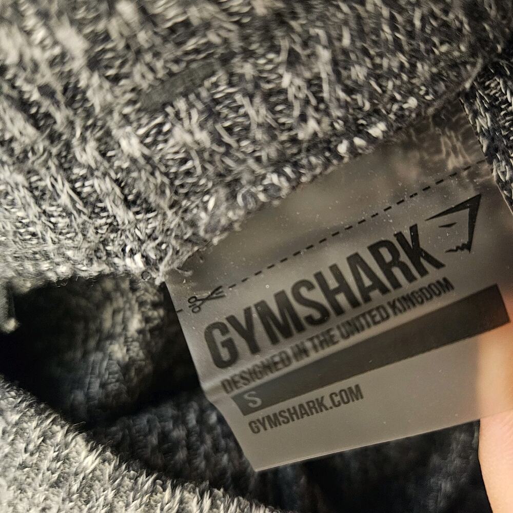 Gymshark Women Slounge Knit Sweatpants Joggers Charcoal Gray Sz Small - Picture 4 of 5